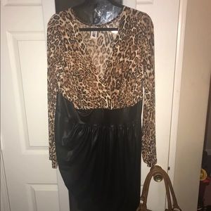 Leopard Print BodyCon Dress
